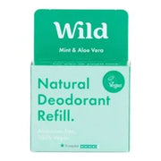 Wild Men's Mint & Aloe Vera Deodorant Refill - 40g