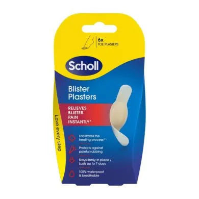 Scholl Blister Plasters Toe - 6 Pack
