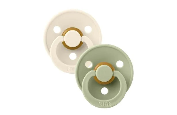 BIBS Latex Size 2 Soothers - 2 Pack
