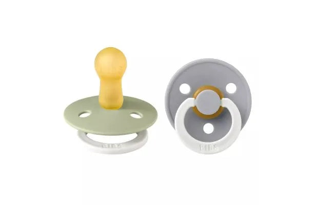BIBS Latex Size 1 Soothers - 2 Pack