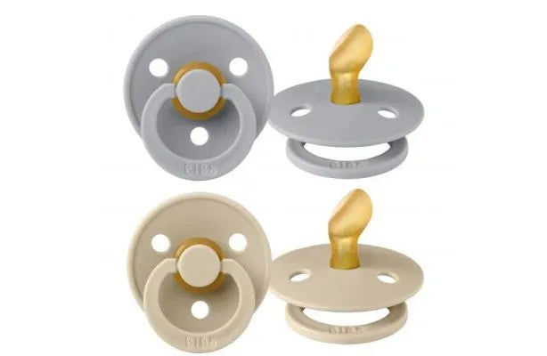 BIBS Latex Size 2 Soothers - 2 Pack