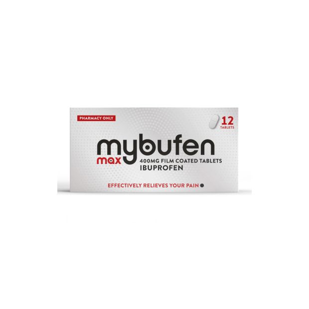Mybufen 400mg Ibuprofen Tablets - 12 Pack