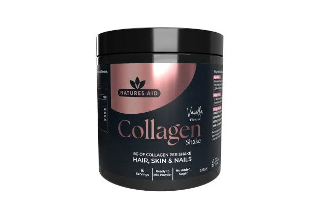 Natures Aid Collagen Vanilla Shake - 225g