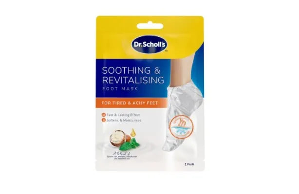 Scholl Soothing & Revitalising Foot Mask - 1 Pair