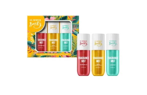 Summer Beauty Body Mist Set 3 PCS