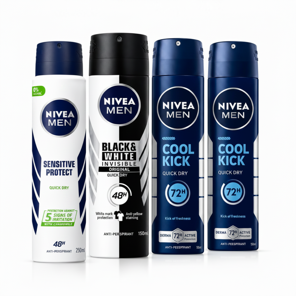 Nivea MEN Deodorant Bundle