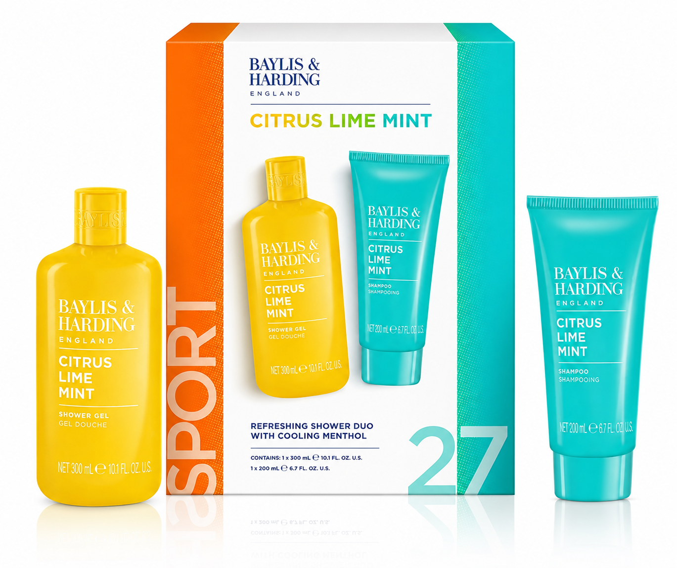 Baylis & Harding Citrus Refreshing Shower Duo