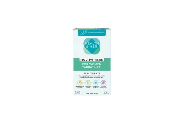 Health & Her HRT Multivitamin Support - 60 Tablets