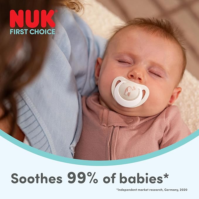 Nuk First Choice Star Soother Bear/Seahorse - (0-6 Months)