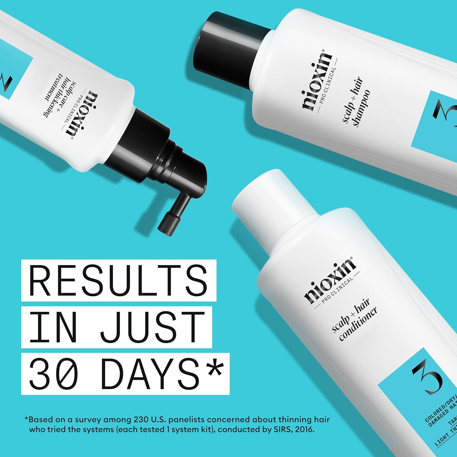Nioxin Scalp + Hair Thickening System 3 Trial Kit