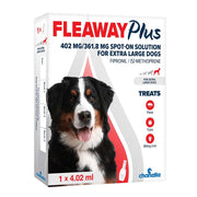 Fleaway Plus XL Dog - 1 x 4.02ml (Expiry 30/07/26)