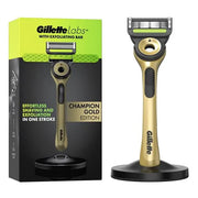 Gillette Labs Exfoliating Gold Razor + Stand