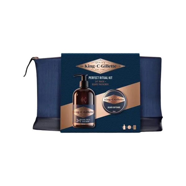King C Gillette Perfect Beard Regimen Kit