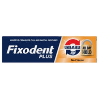 Fixodent Plus Unbeatable All Day Hold No Flavour - 40g