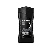 Lynx Black Shower Gel - 225ml x 2 Pack