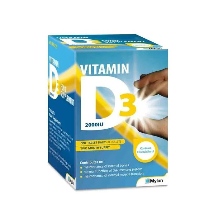 Meda Vitamin D3 2000iu - 60 Tablets