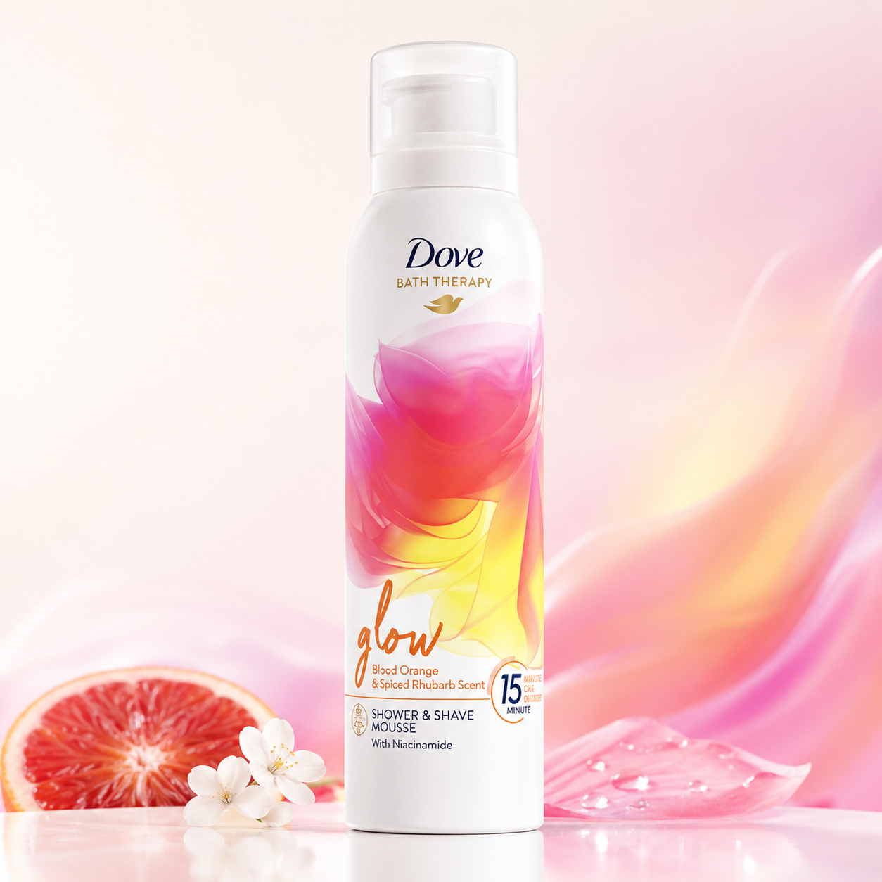 Dove Shower & Shave Mousse Glow - 200ml