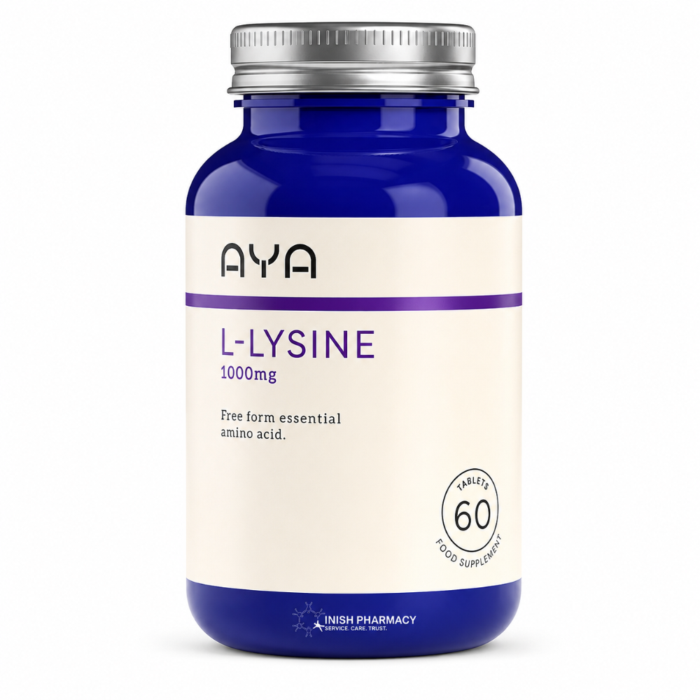 AYA L-Lysine 1000mg Tablets - 90 Pack