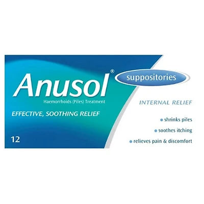 Anusol Suppositories - 12/24 Pack