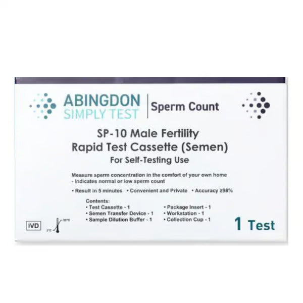 Abingdon Self Check Male Fertility - Sperm Count Test x 1