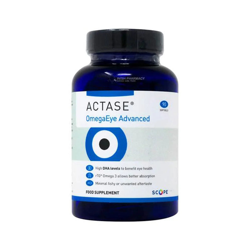 Actase Omega Eye Advanced Capsules - 90 Pack