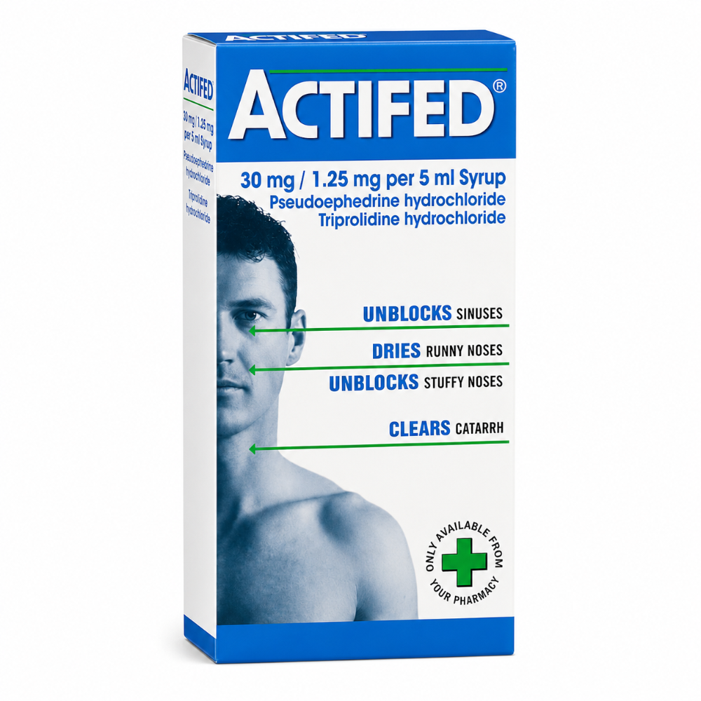 Actifed Syrup - 100ml