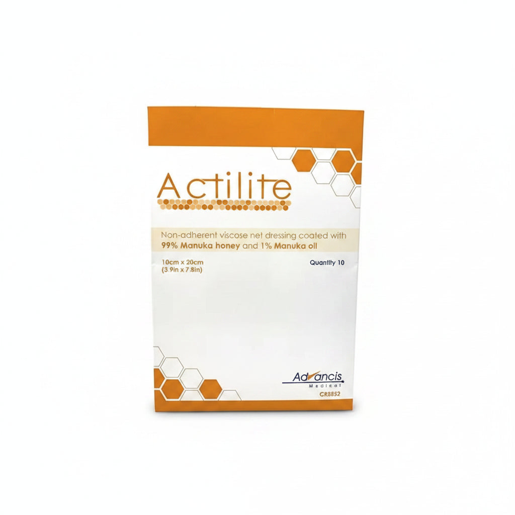 Actilite Manuka Honey Dressing 10cm x 20cm - 10 Pack