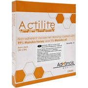 Actilite Manuka Honey Dressing 5cm x 5cm - 10 Pack