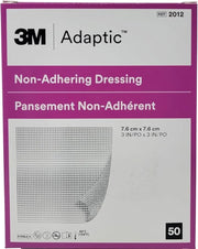 Adaptic Non Adherent Sterile Dressing - 7.6cm x 7.6cm (Box of 50)