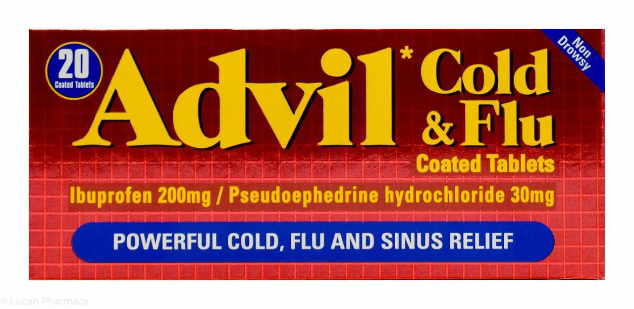 Advil Cold & Flu Tablets - 20 Pack