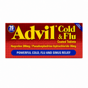 Advil Cold & Flu Tablets - 20 Pack