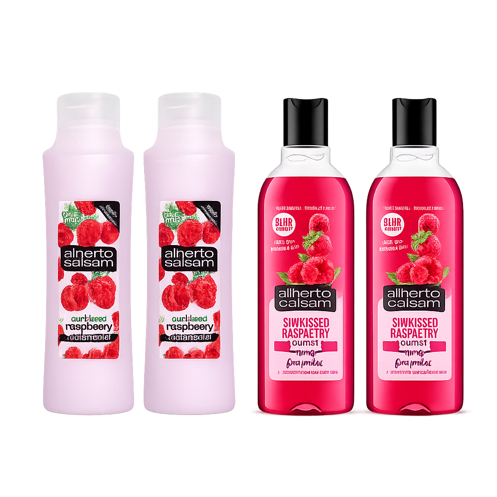 Alberto Balsam Sunkissed Raspberry Hair Care Bundle