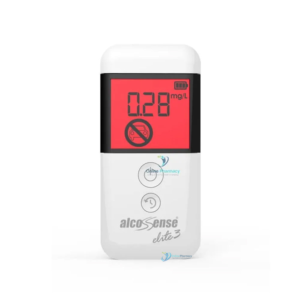 AlcoSense Elite 3 Breathalyzer - Alcohol Detection Breathalyser