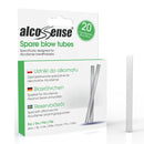 AlcoSense Spare Blow Tubes - 20 Pack