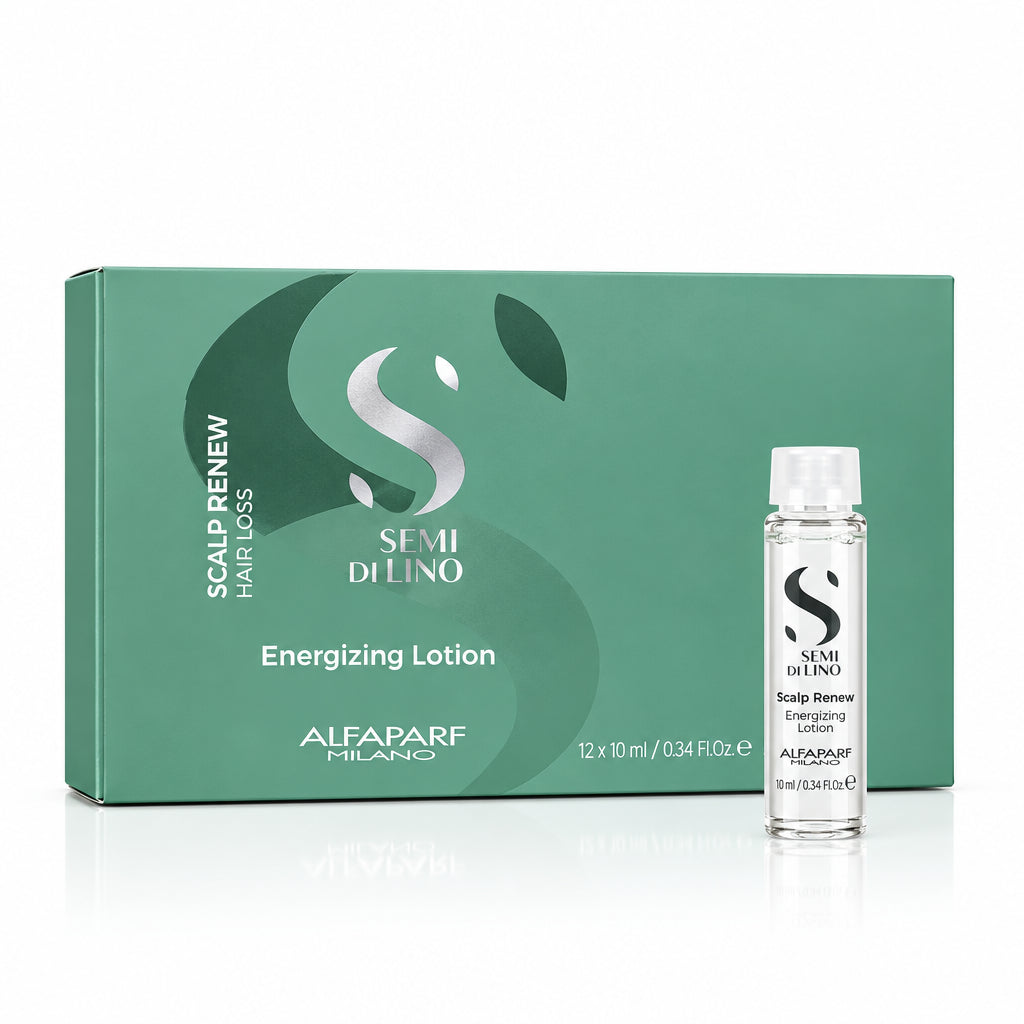 Alfaparf Semi Di Lino Scalp Renew Energizing Lotion - 12 x 10ml