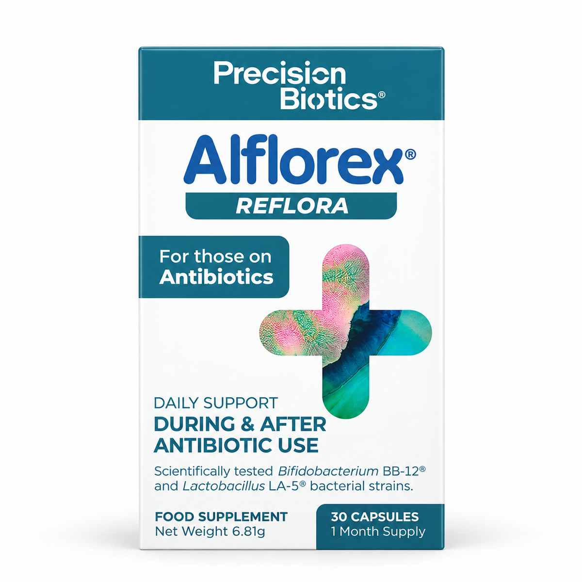 PrecisionBiotics Alflorex Reflora – 30 Capsules