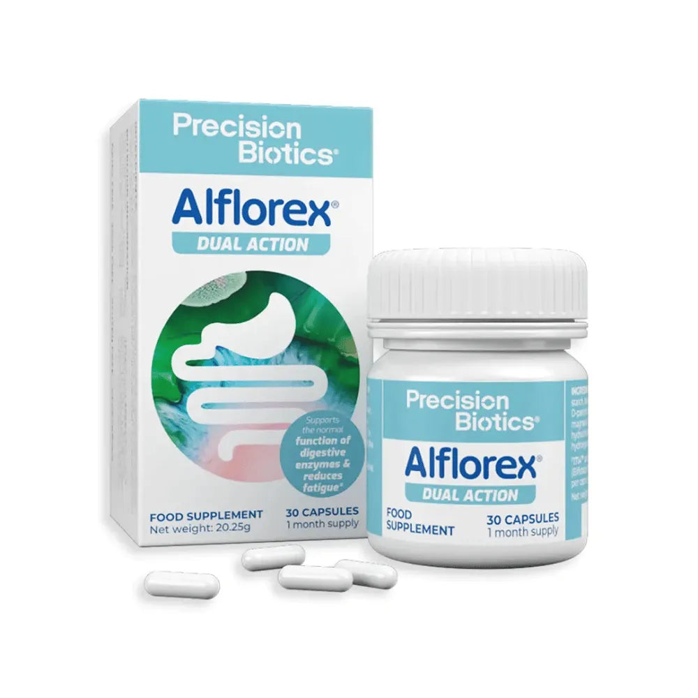 Alflorex Dual Action Probiotic 6 Month Supply - 6 x 30 Capsules