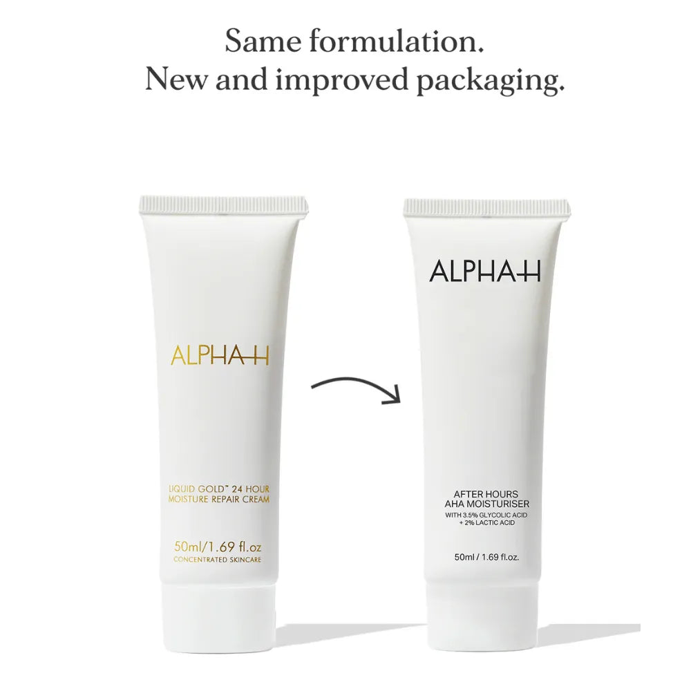 Alpha-H After Hours AHA Moisturiser - 50ml
