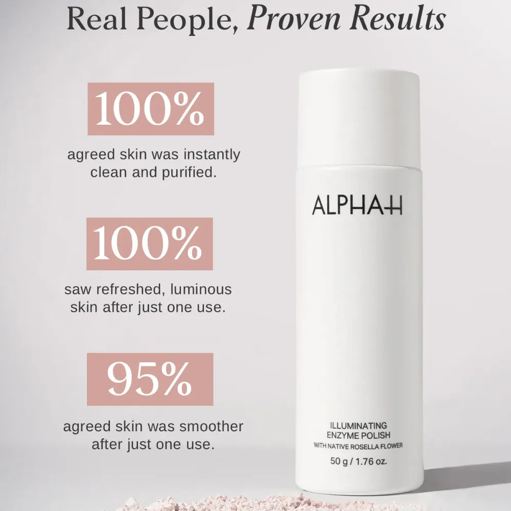 Alpha-H Illuminating Enzyme Polish with Native Rosella Flower 50g