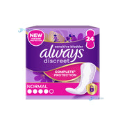 Always Discreet Liners - Normal 24 Pads