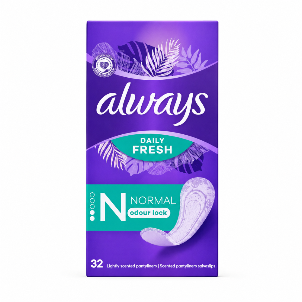 Always Dailies Normal Fresh - 32 Pack