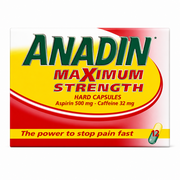 Anadin Max Strength Capsules - 12 Pack