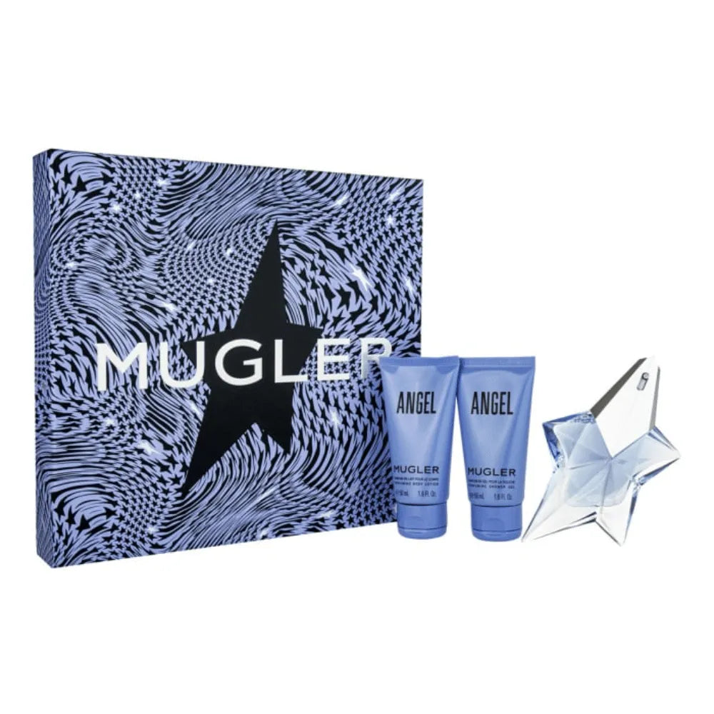 Angel Ladies 25ml 3pc Gift Set25ml Refillable Edp Spr, 50ml Body Lotion, 50ml Shower Gel