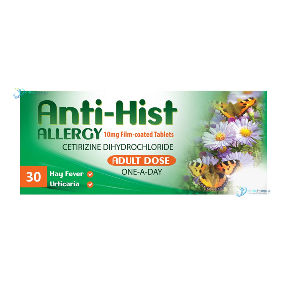 Anti-Hist Cetirizine Tablets - 7/30 Tablets