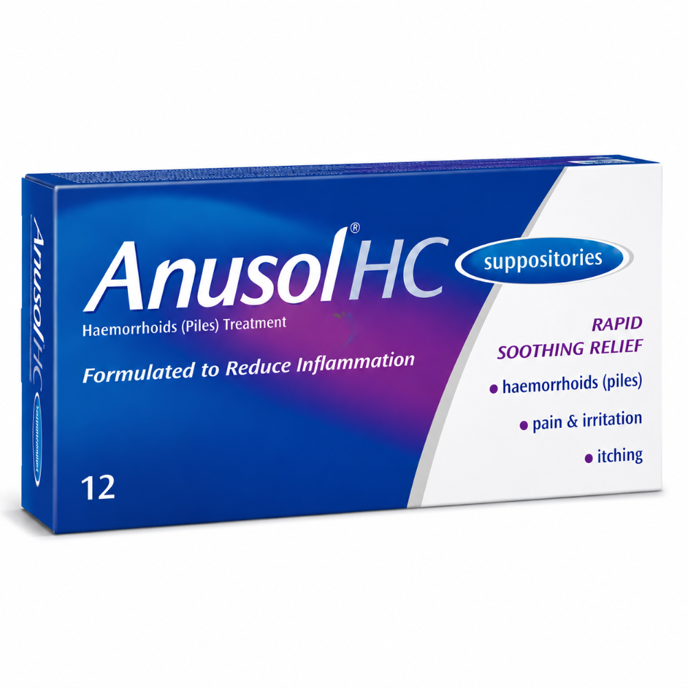 Anusol HC Suppositories - 12 Pack