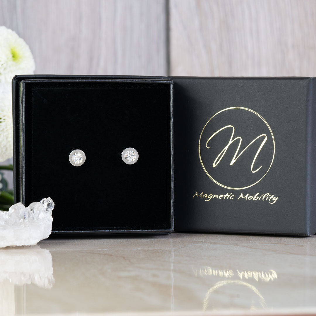 Birthstone Magnetic Stud Earrings