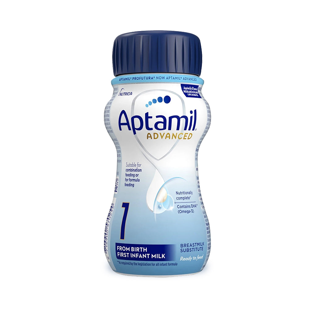 Aptamil Advanced First Infant Milk Ready To Feed - 12 x 200ml