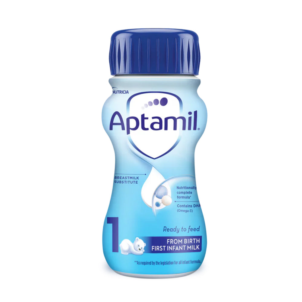 Aptamil First Infant Milk 0-12 Months  - 12 x 200ml