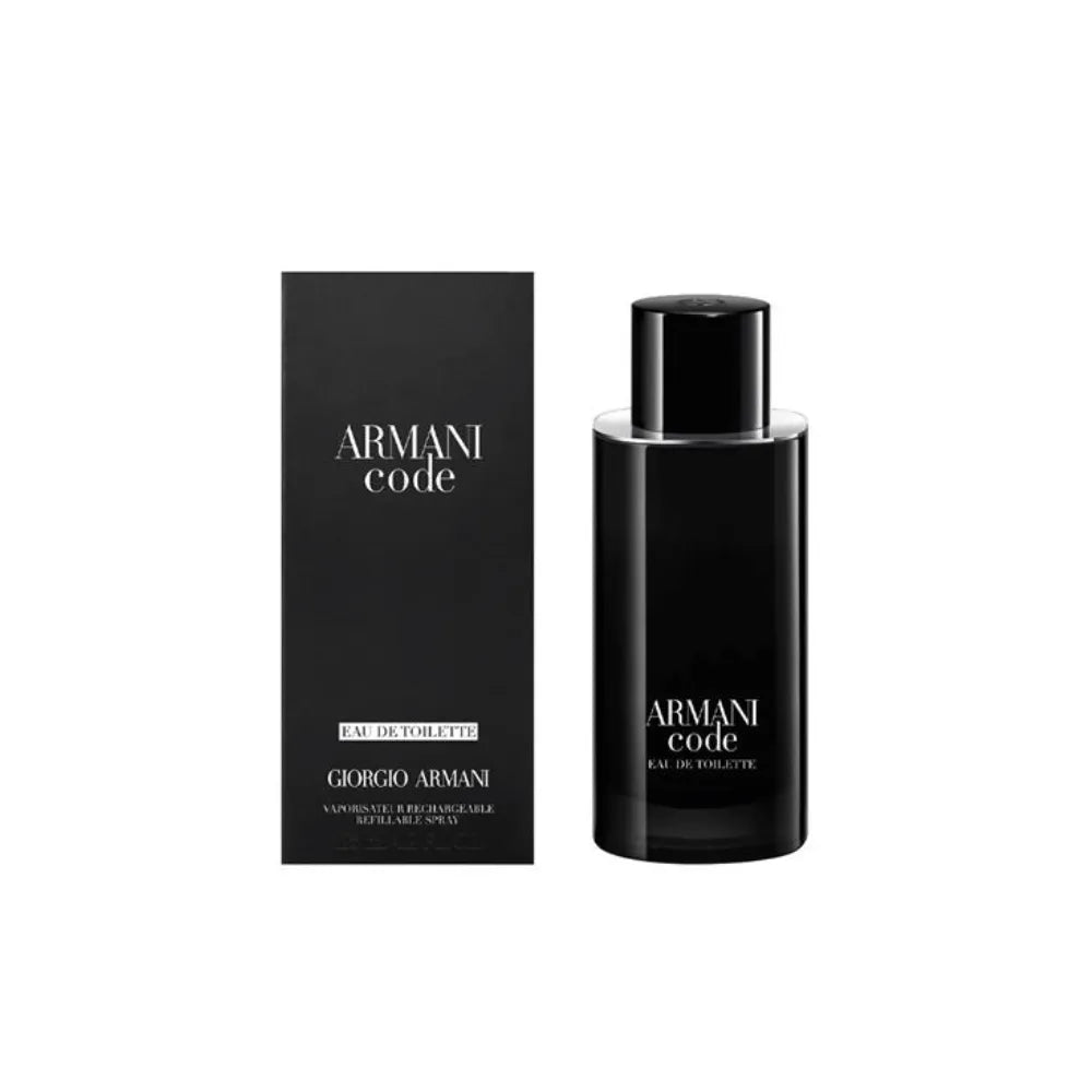 Armani Code Mens 125ml Refillable Edt Spr