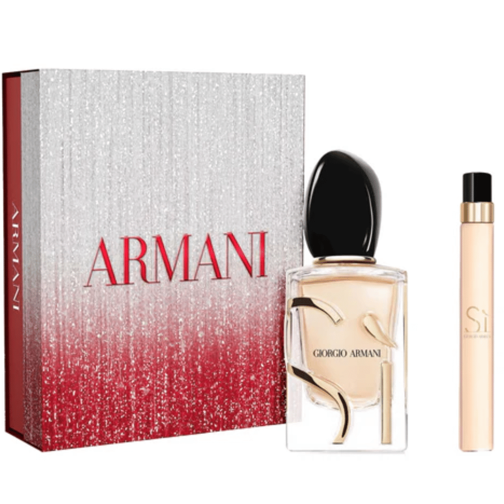 Armani Si 50ml 2pc Gift Set 50ml Edp Spr, 10ml Edp Spr